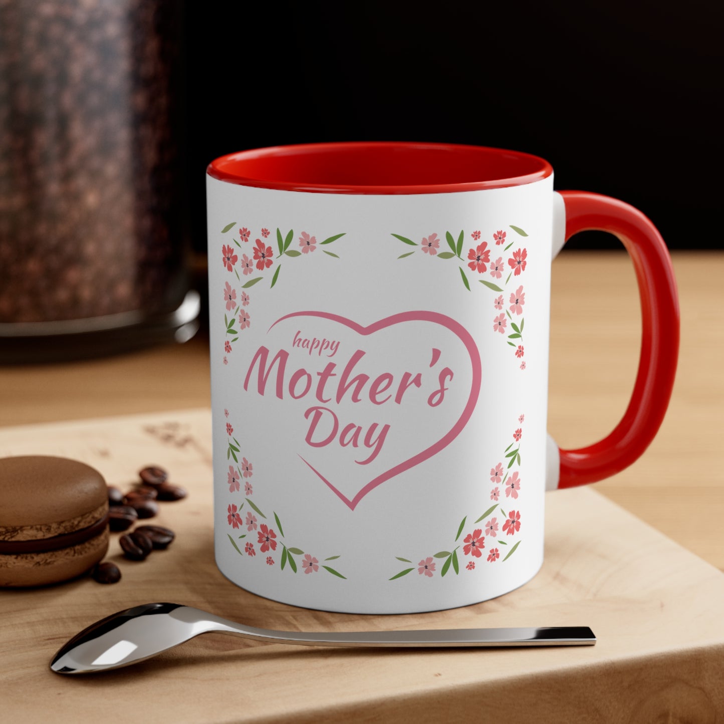 Happy Mothers Day Accent Coffee Mug, 11oz