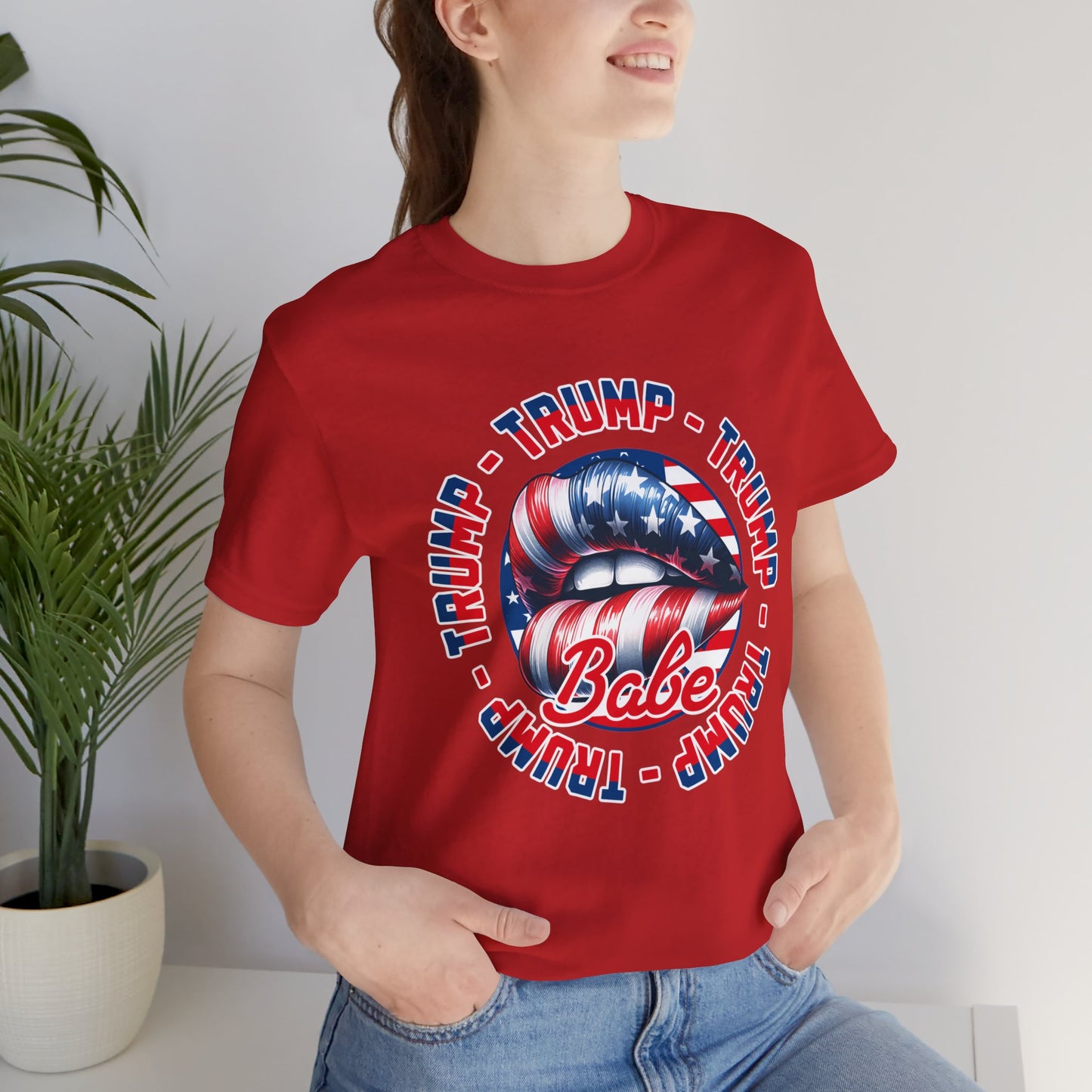 Trump Babe Unisex Jersey Short Sleeve Tee