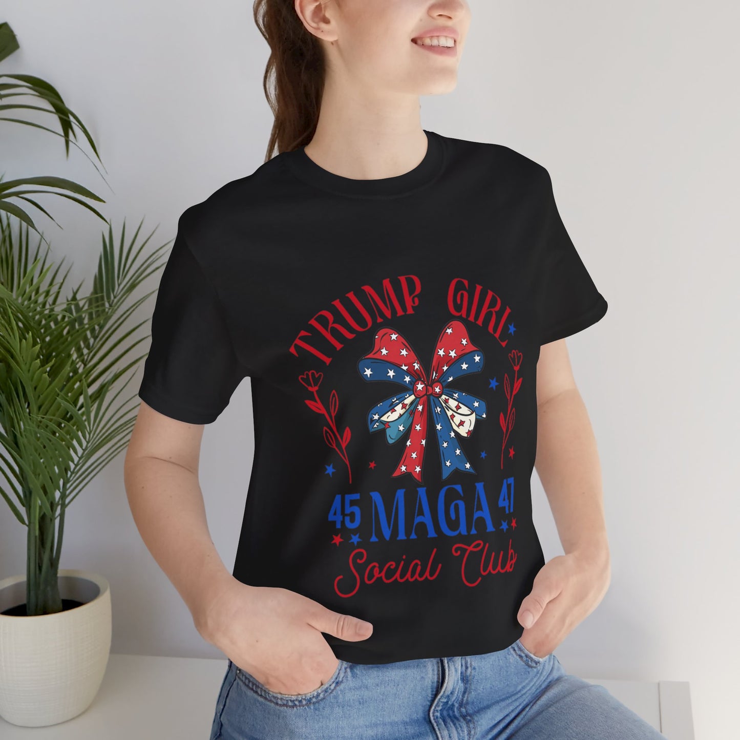 Trump Girl Mega Unisex Jersey Short Sleeve Tee