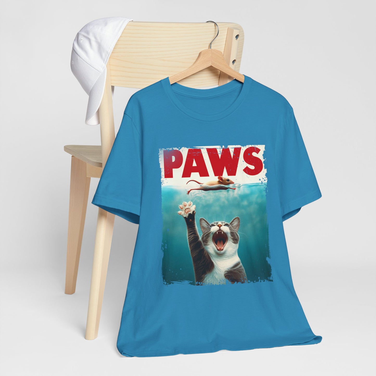 Paws Capture Beneath the Surface Unisex Jersey Short Sleeve Tee