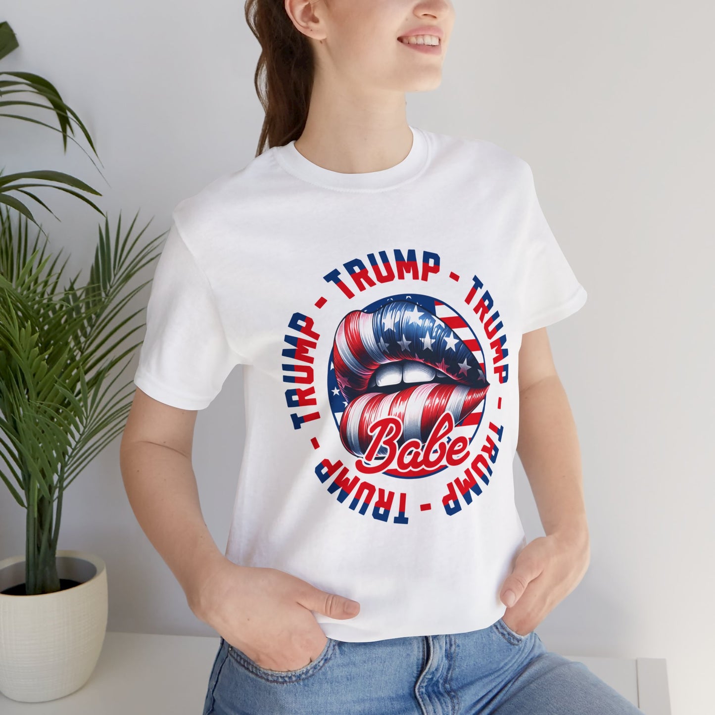 Trump Babe Unisex Jersey Short Sleeve Tee