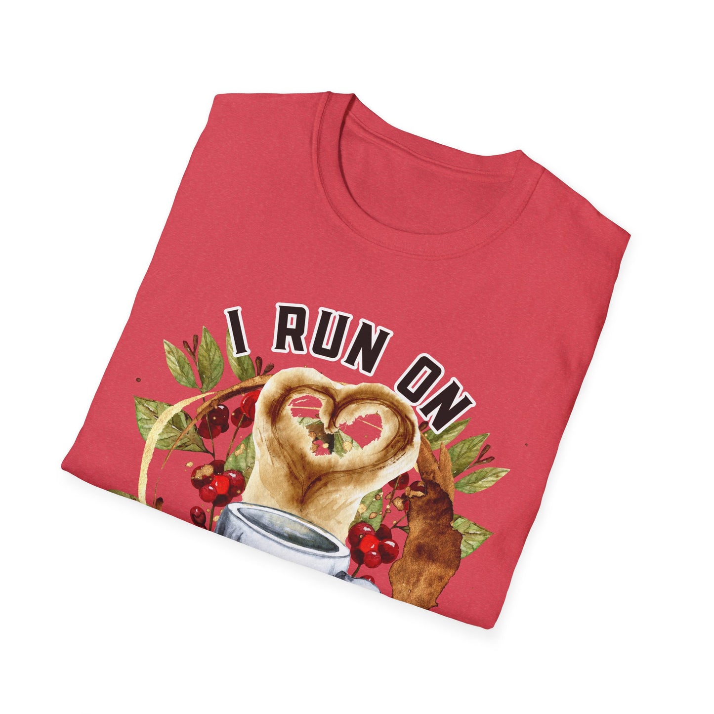 Funny Coffee and Sarcasm Unisex Softstyle T-Shirt