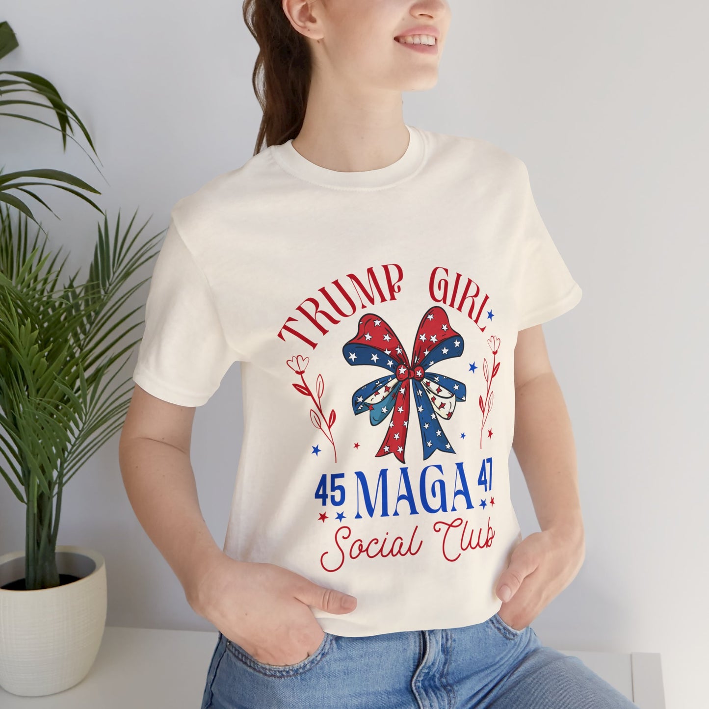 Trump Girl Mega Unisex Jersey Short Sleeve Tee