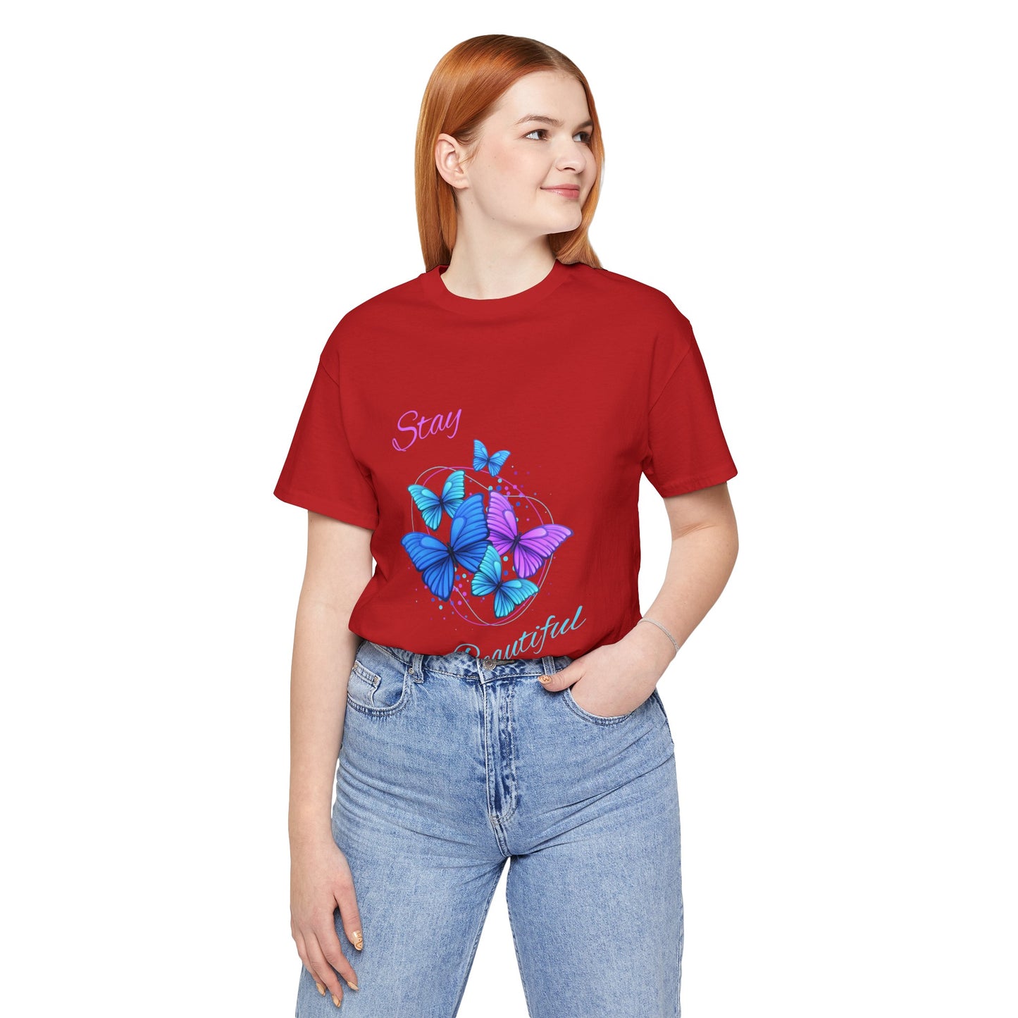Stay Beautiful Unisex Jersey Short Sleeve Tee