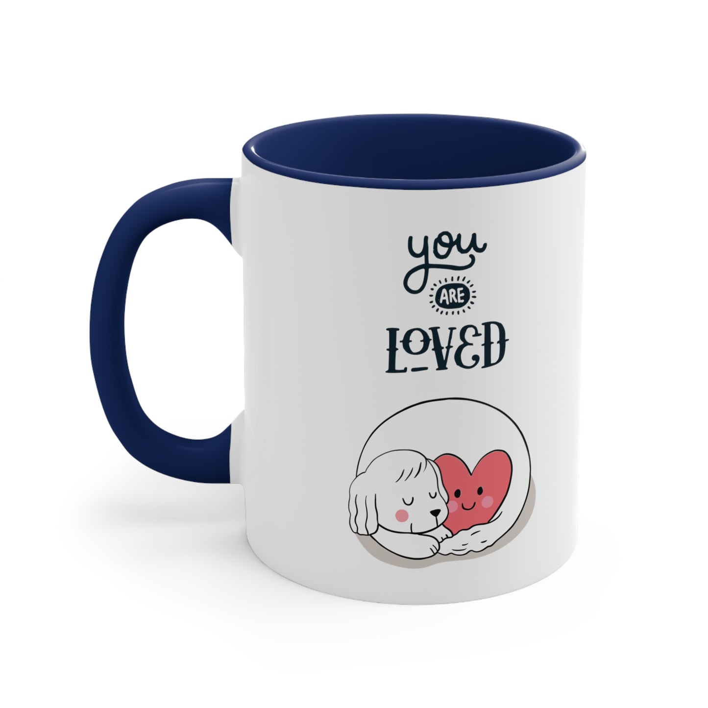 You are Loved Accent Coffee Mug, 11oz