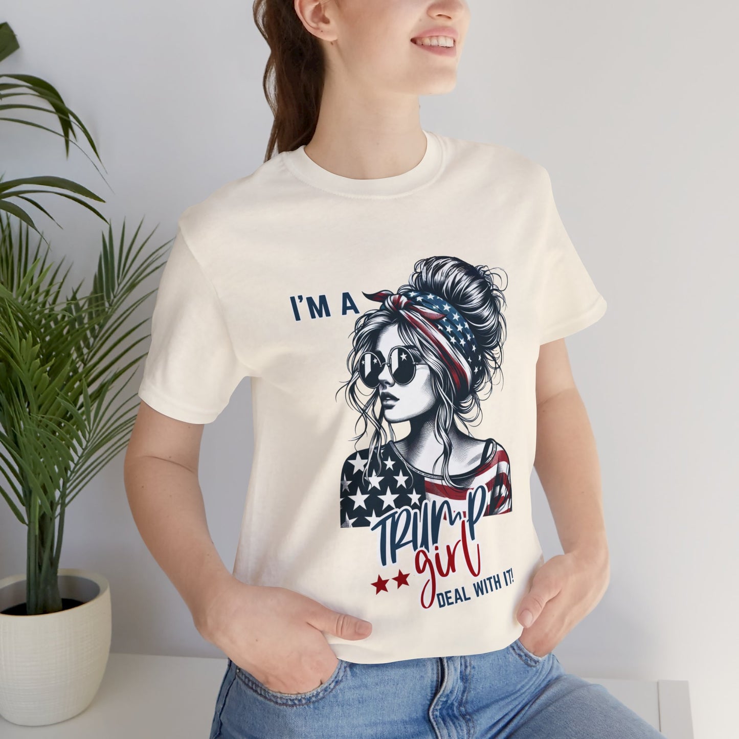 Trump Girl Unisex Jersey Short Sleeve Tee