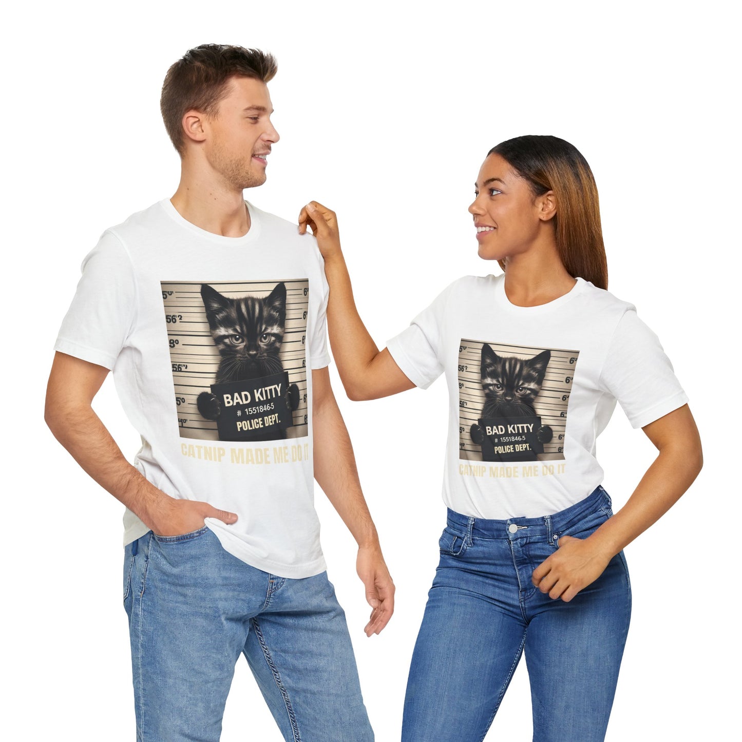 Catnip Made Me Do It Unisex Jersey Short Sleeve Tee