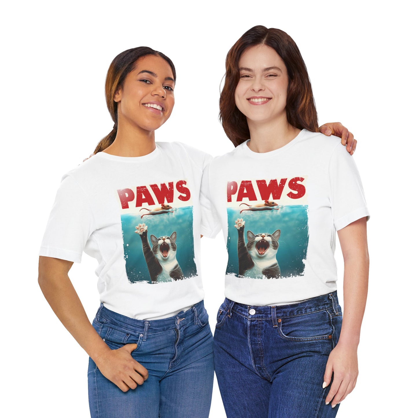 Paws Capture Beneath the Surface Unisex Jersey Short Sleeve Tee