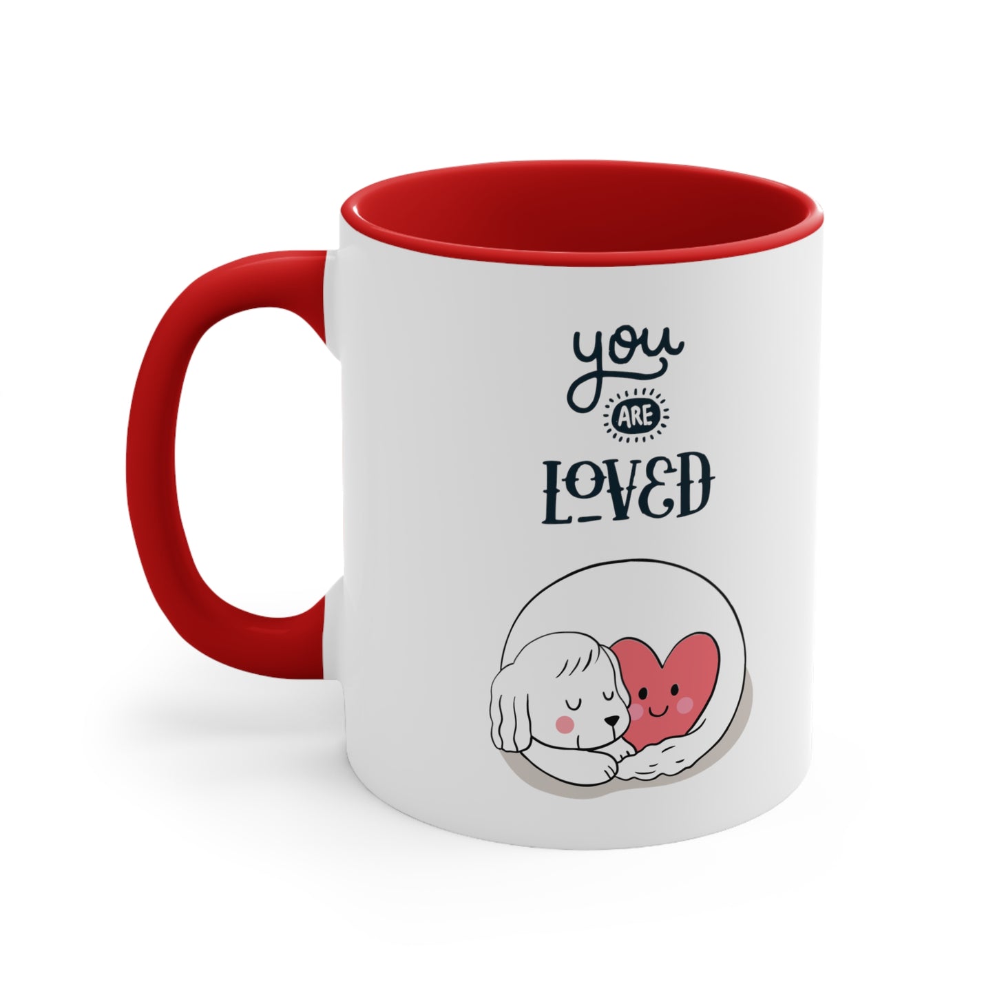 You are Loved Accent Coffee Mug, 11oz
