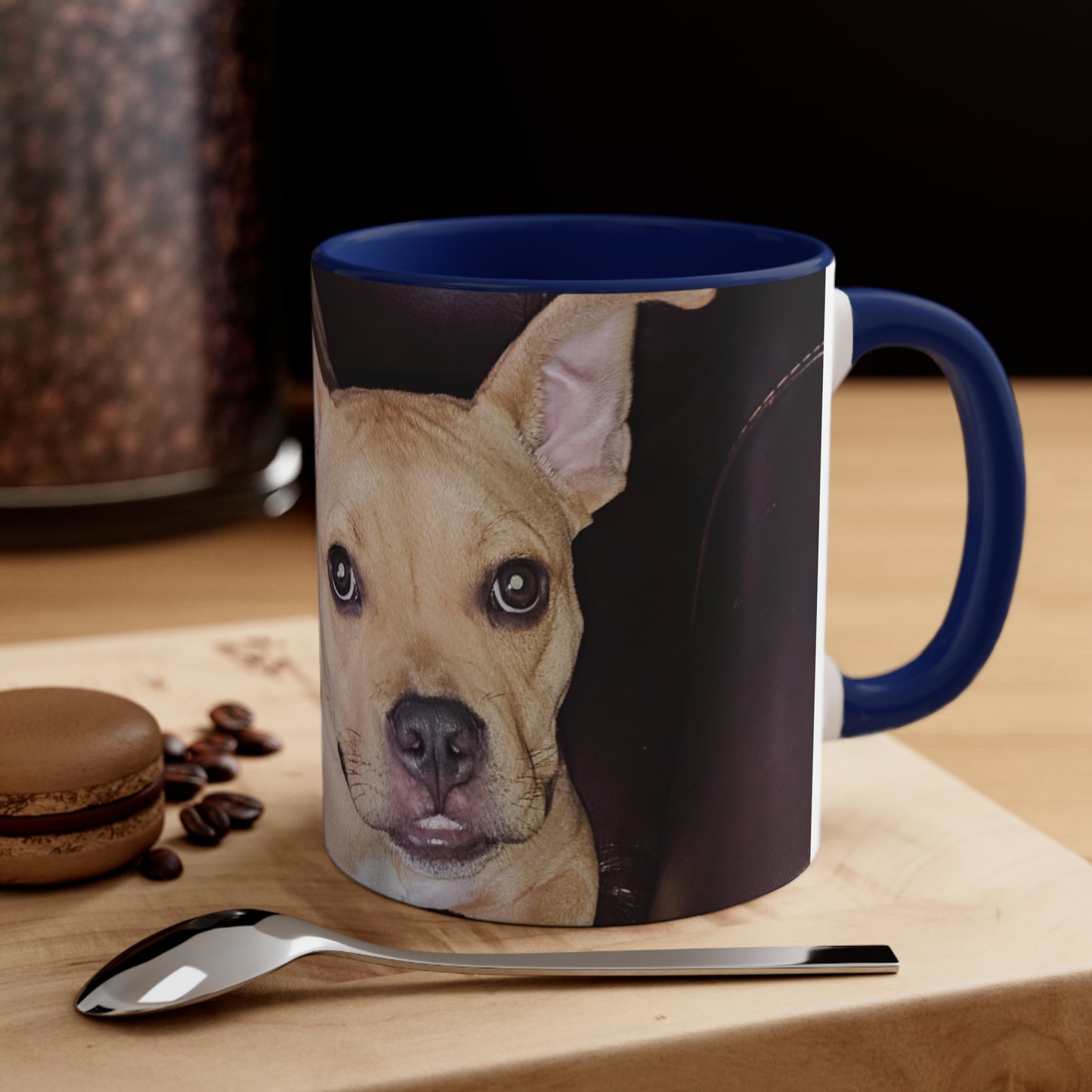 Cute Dog Accent Coffee Mug, 11oz