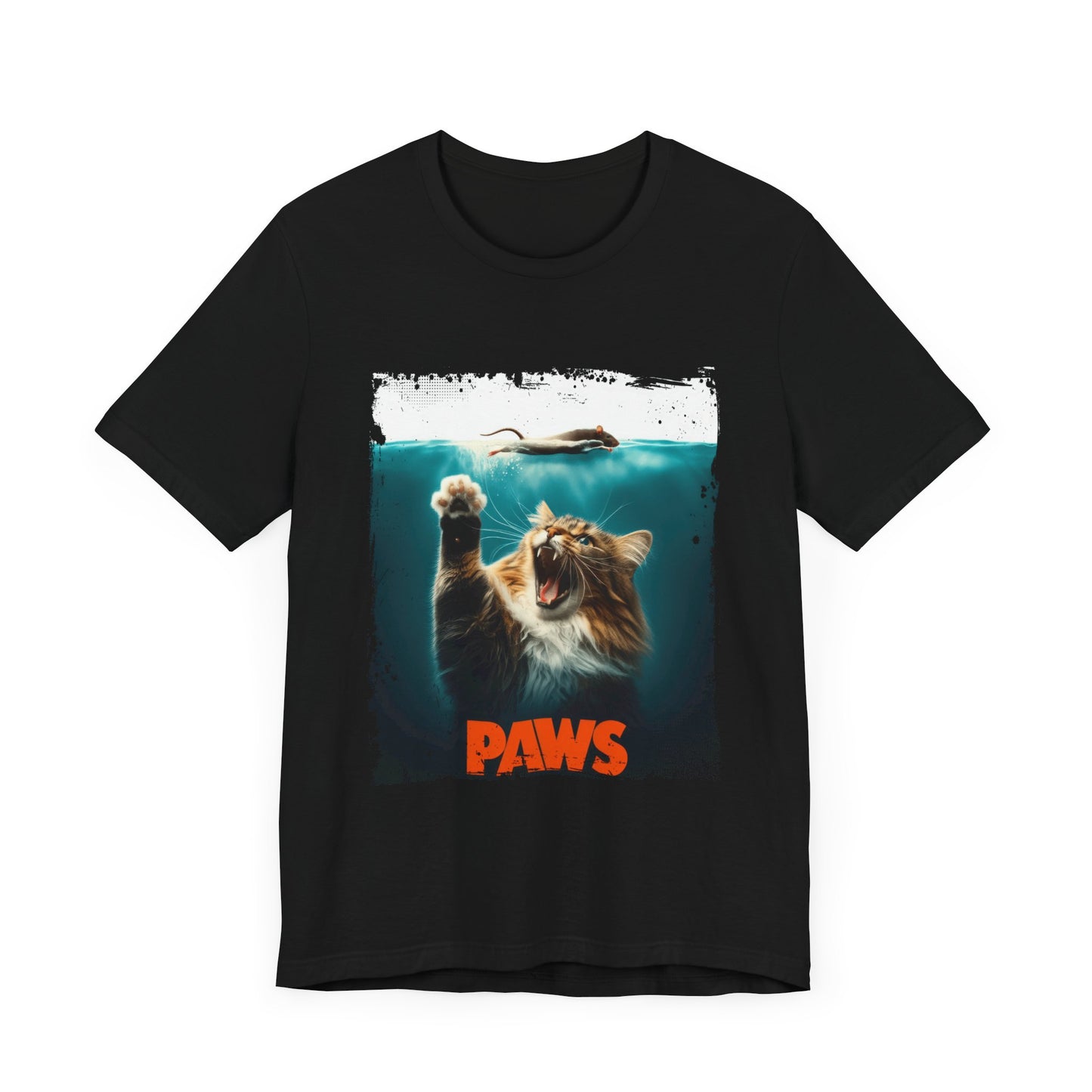 Paws 2 Attack of the Fluff Unisex Jersey Short Sleeve Tee