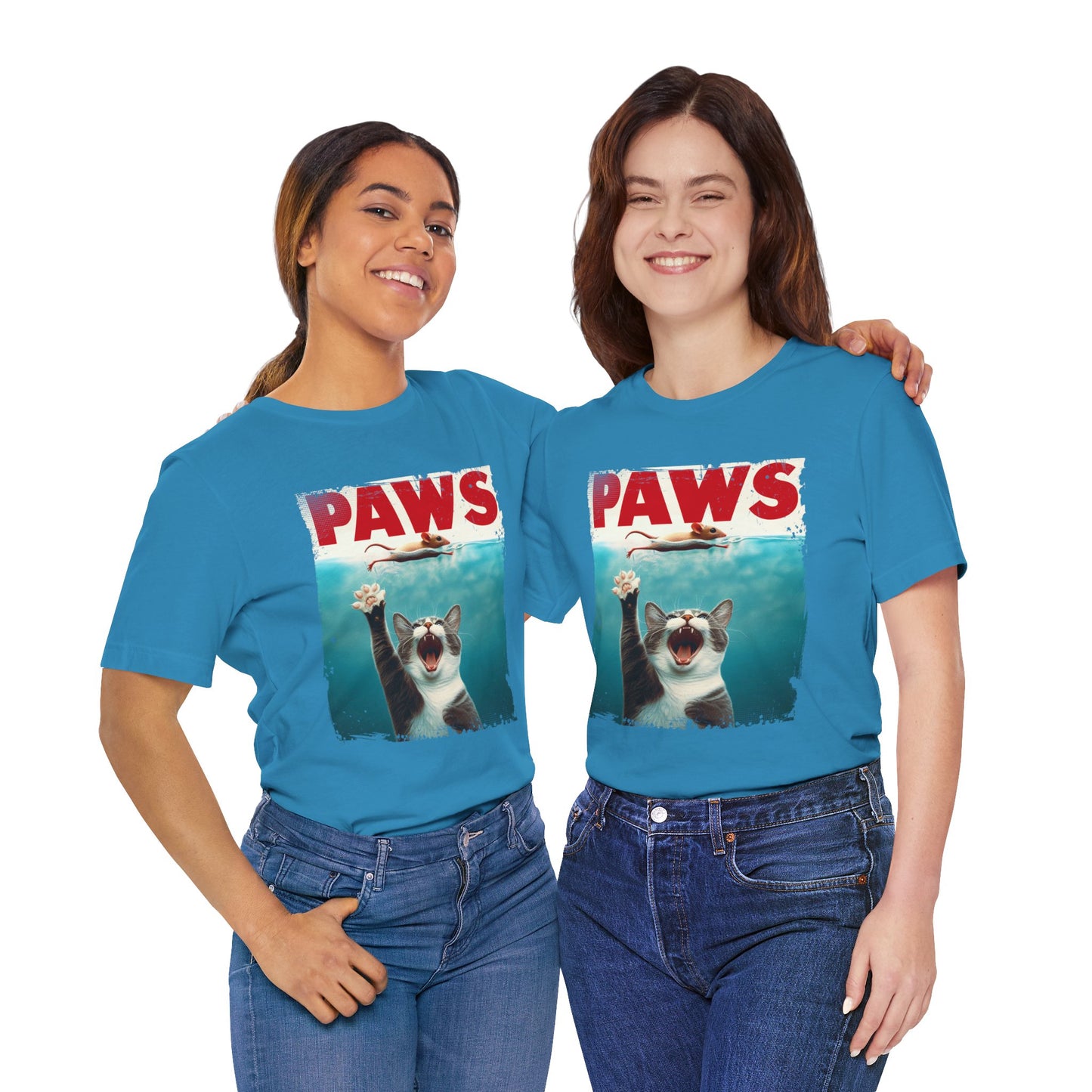 Paws Capture Beneath the Surface Unisex Jersey Short Sleeve Tee