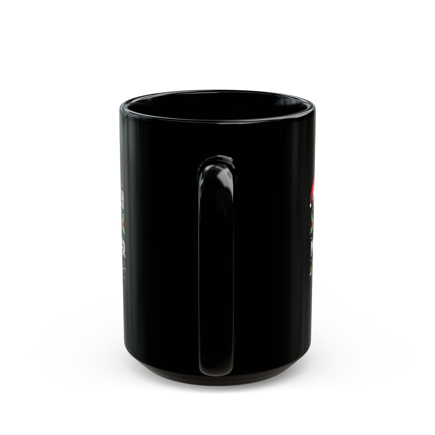 Funny Last Minute Shopper Black Mug (11oz, 15oz)