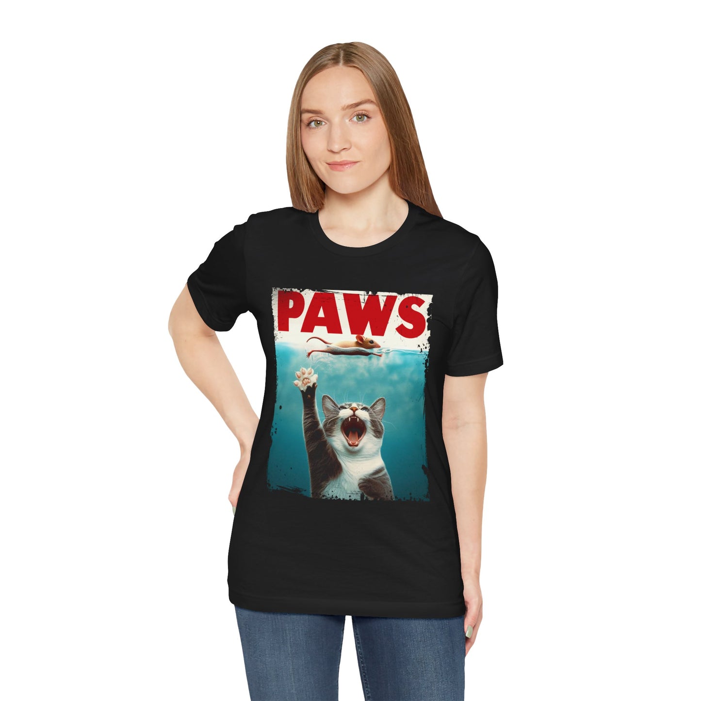 Paws Capture Beneath the Surface Unisex Jersey Short Sleeve Tee