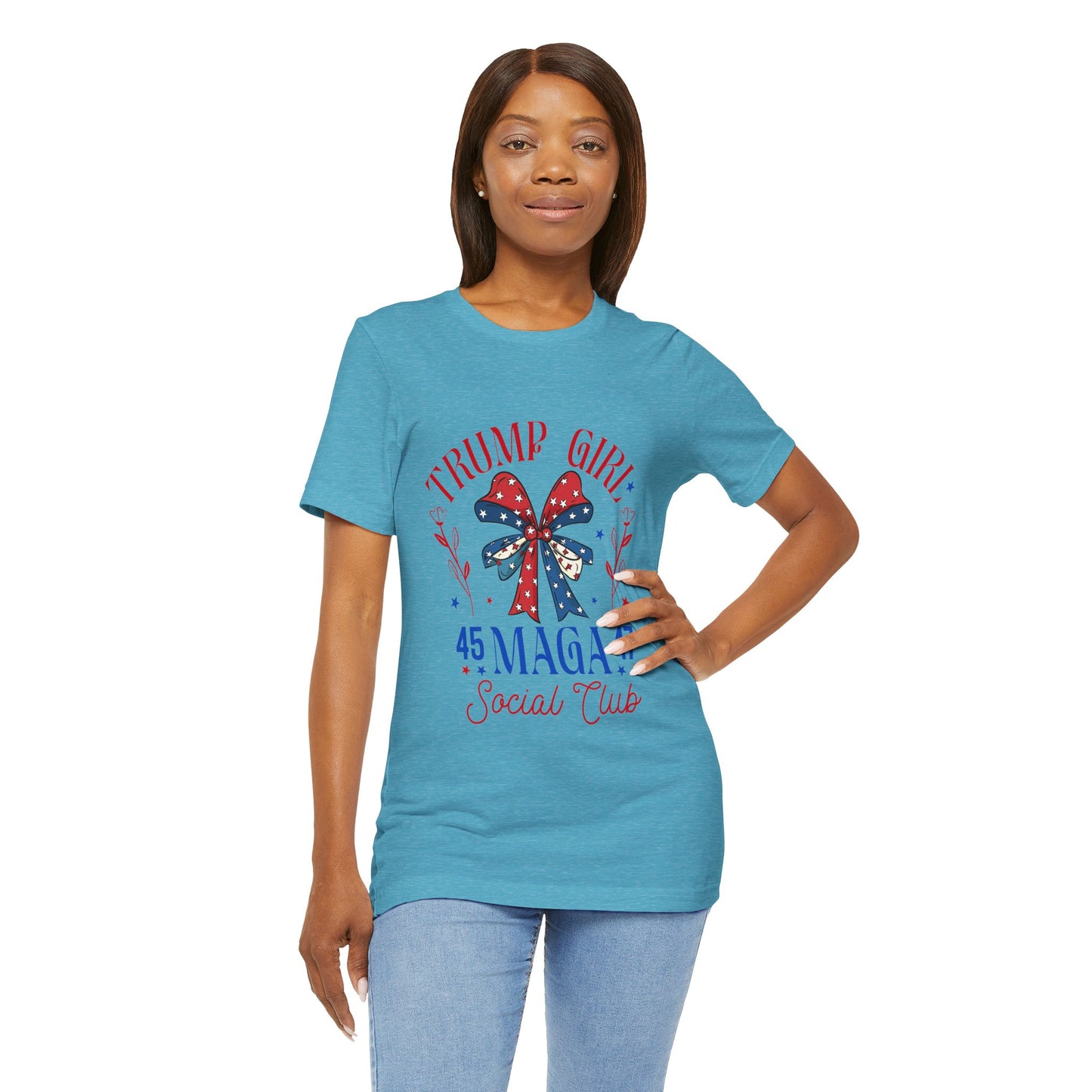 Trump Girl Mega Unisex Jersey Short Sleeve Tee