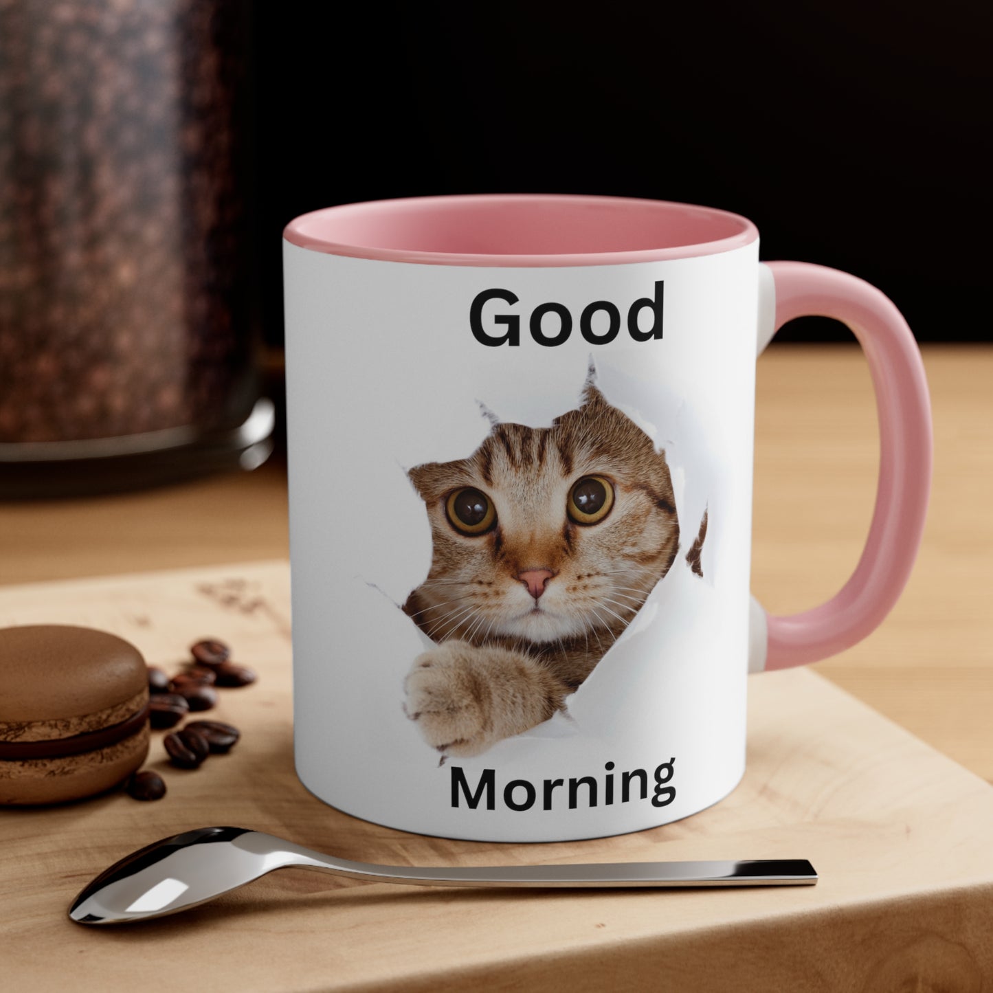 Good Morning Accent Coffee Mug, 11oz
