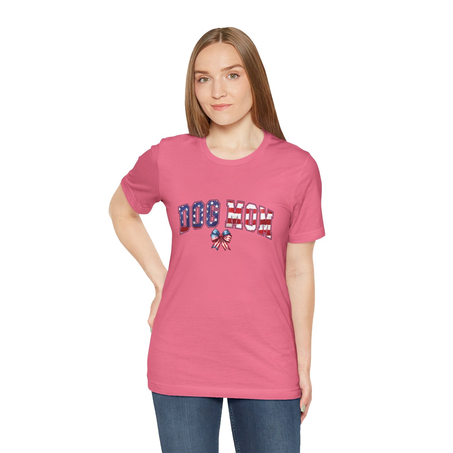 Womans Unisex Dog Mon Jersey Short Sleeve Tee
