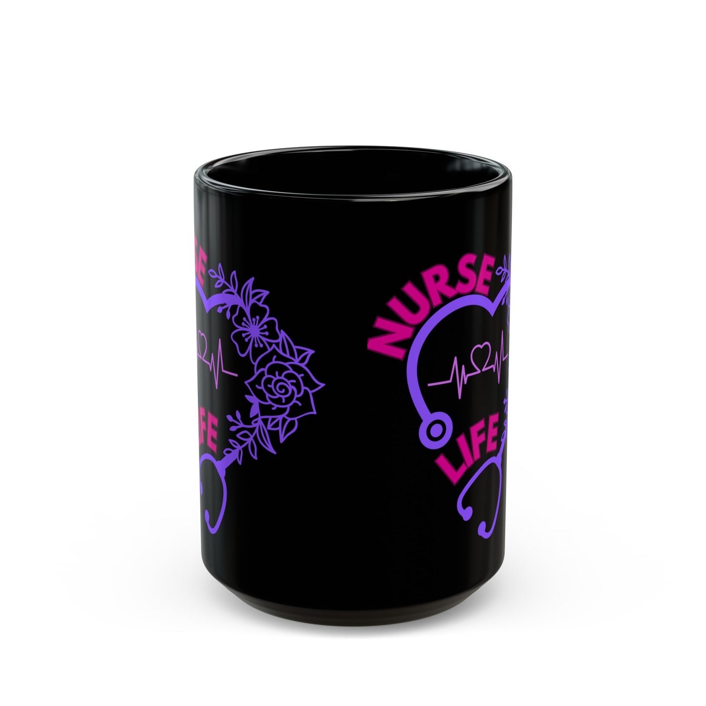 NURSE Black Mug (11oz, 15 oz)