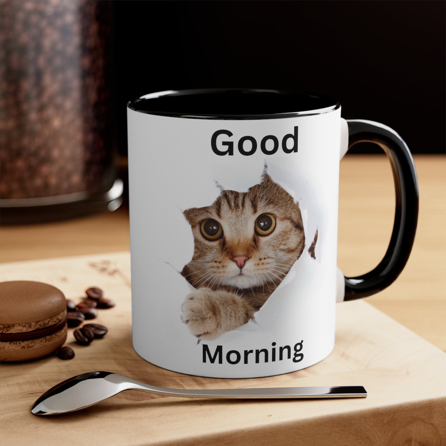 Good Morning Accent Coffee Mug, 11oz
