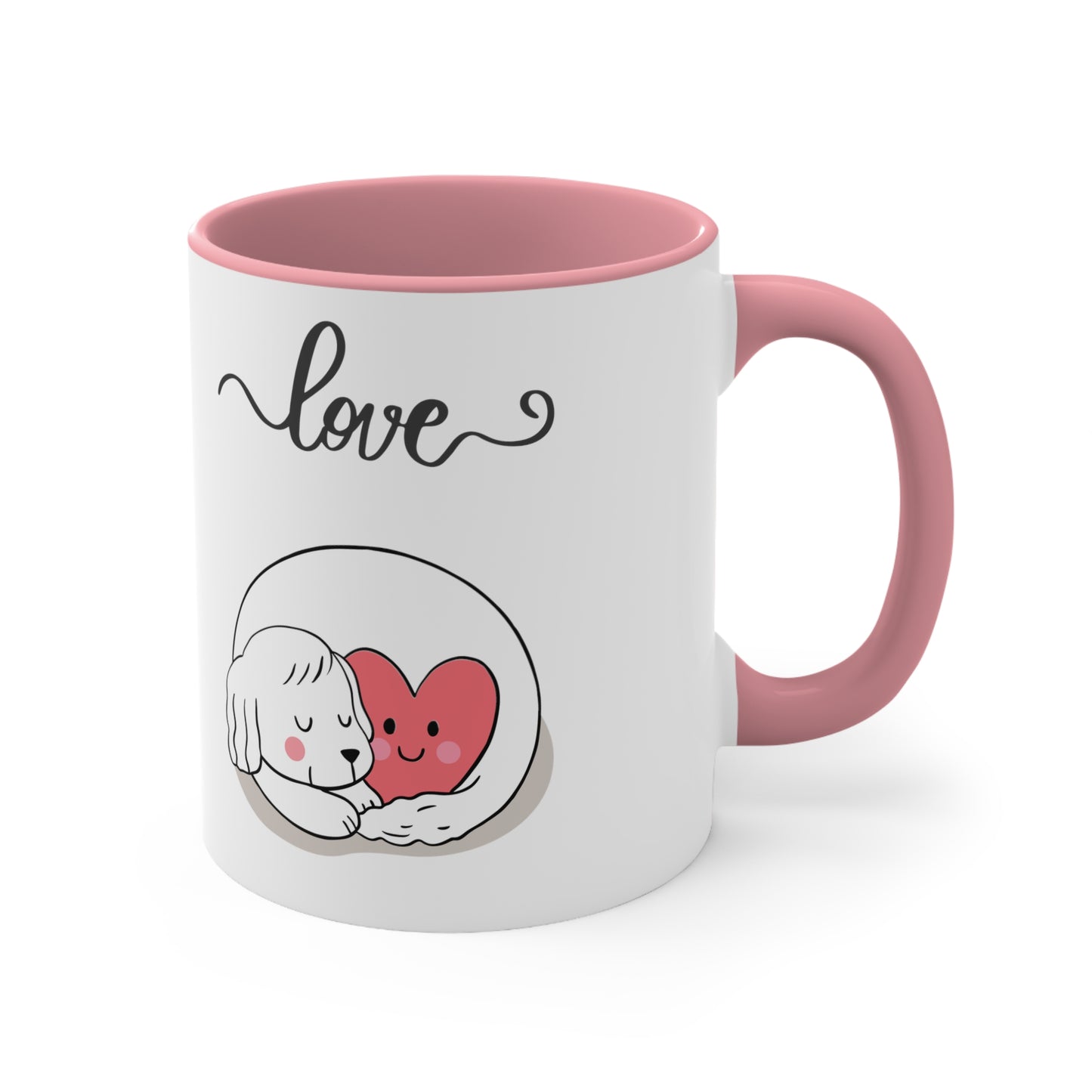 Love Accent Coffee Mug, 11oz