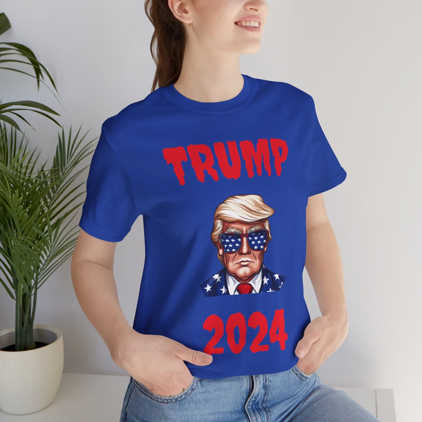 TRUMP 2024 Unisex Jersey Short Sleeve Tee