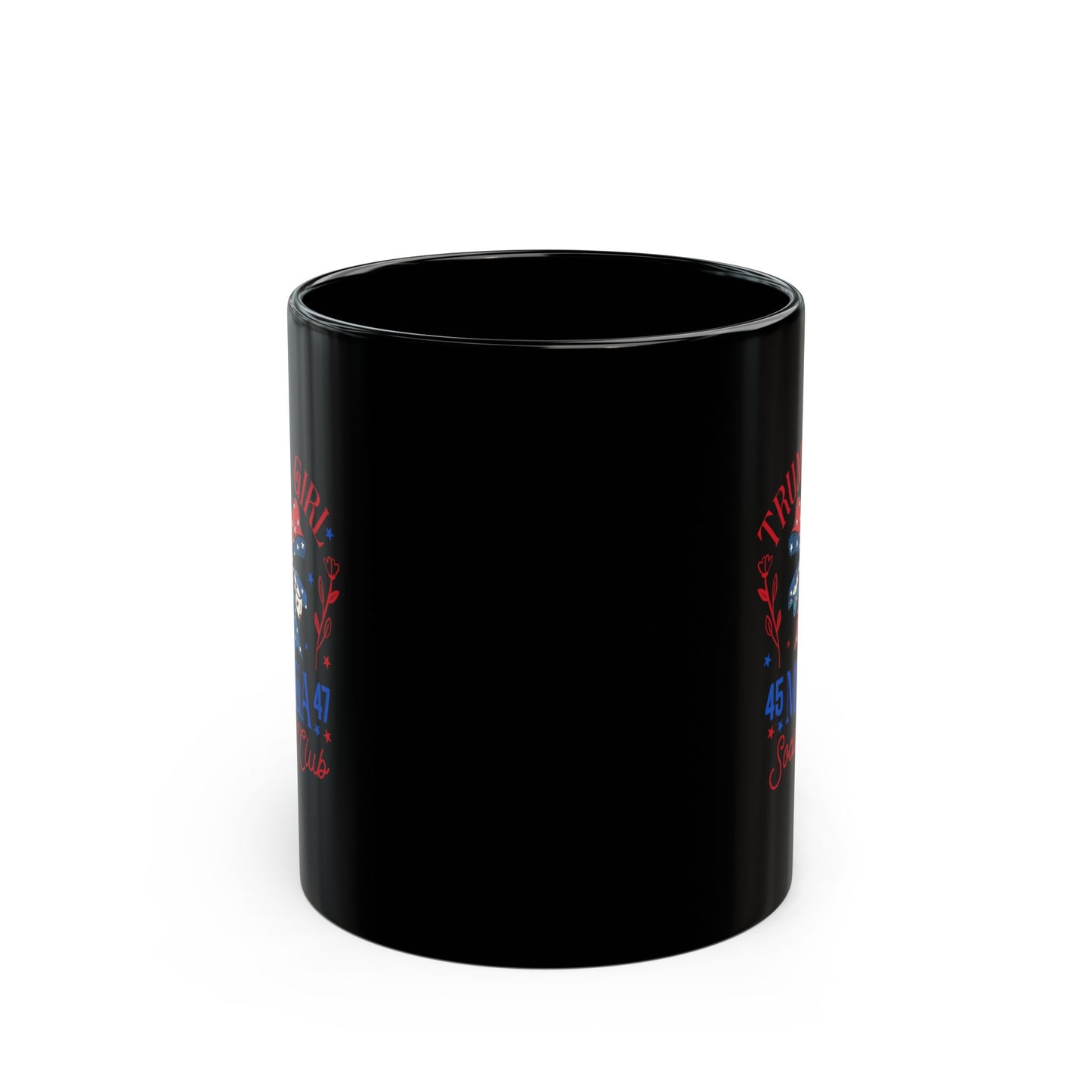 Trump Girl Mega Black Mug (11oz, 15oz)