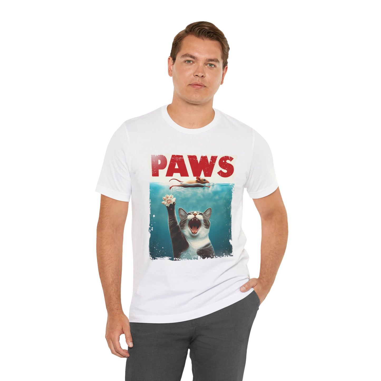 Paws Capture Beneath the Surface Unisex Jersey Short Sleeve Tee