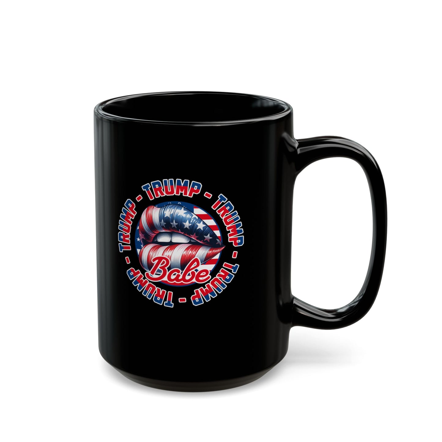Trump Babe Black Mug (11oz, 15oz)