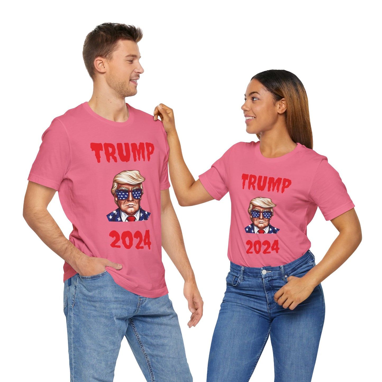 TRUMP 2024 Unisex Jersey Short Sleeve Tee
