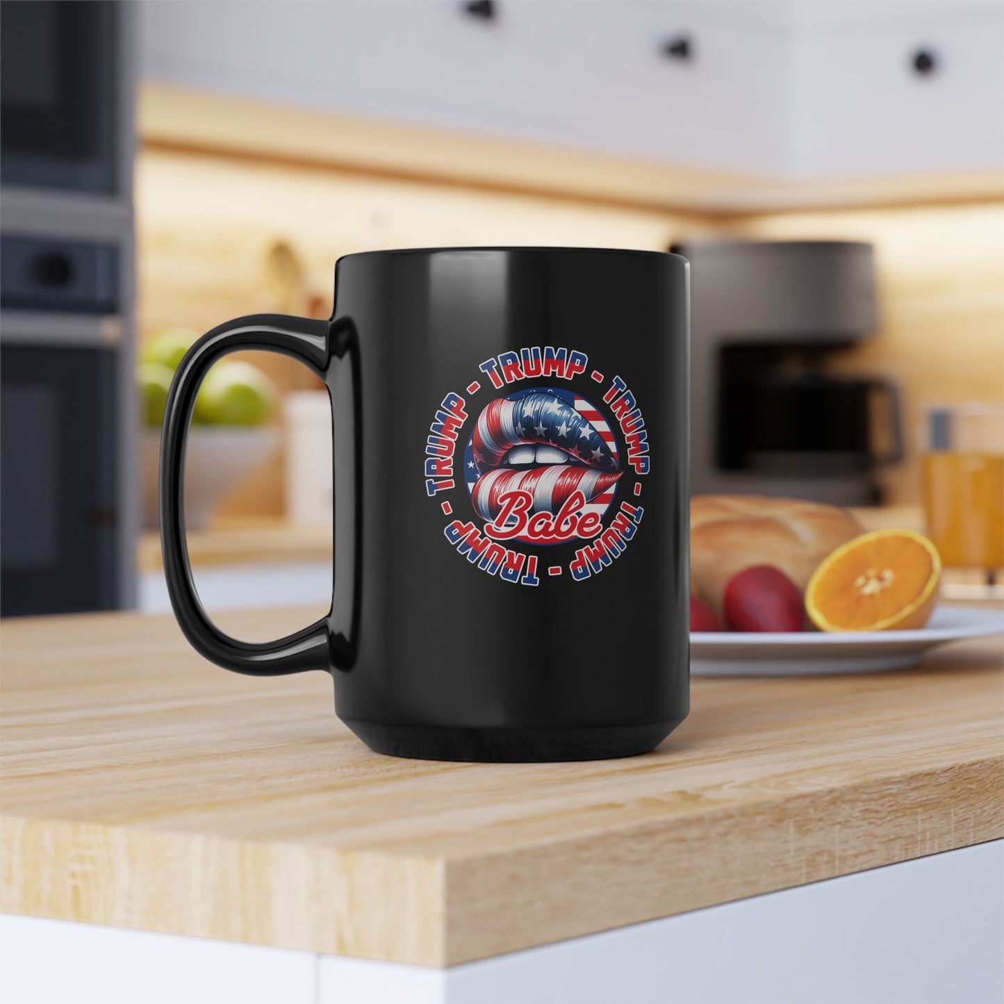 Trump Babe Black Mug (11oz, 15oz)