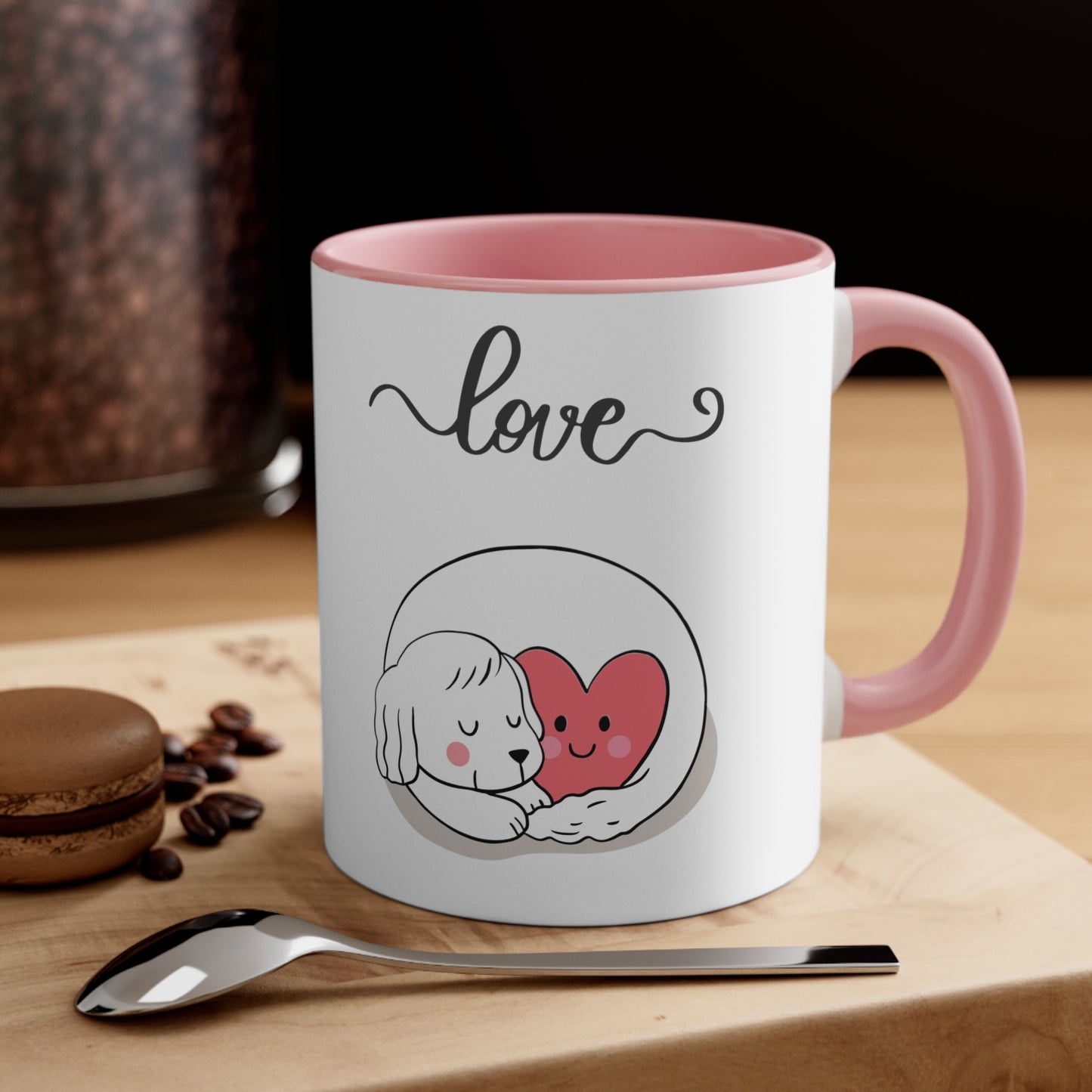 Love Accent Coffee Mug, 11oz