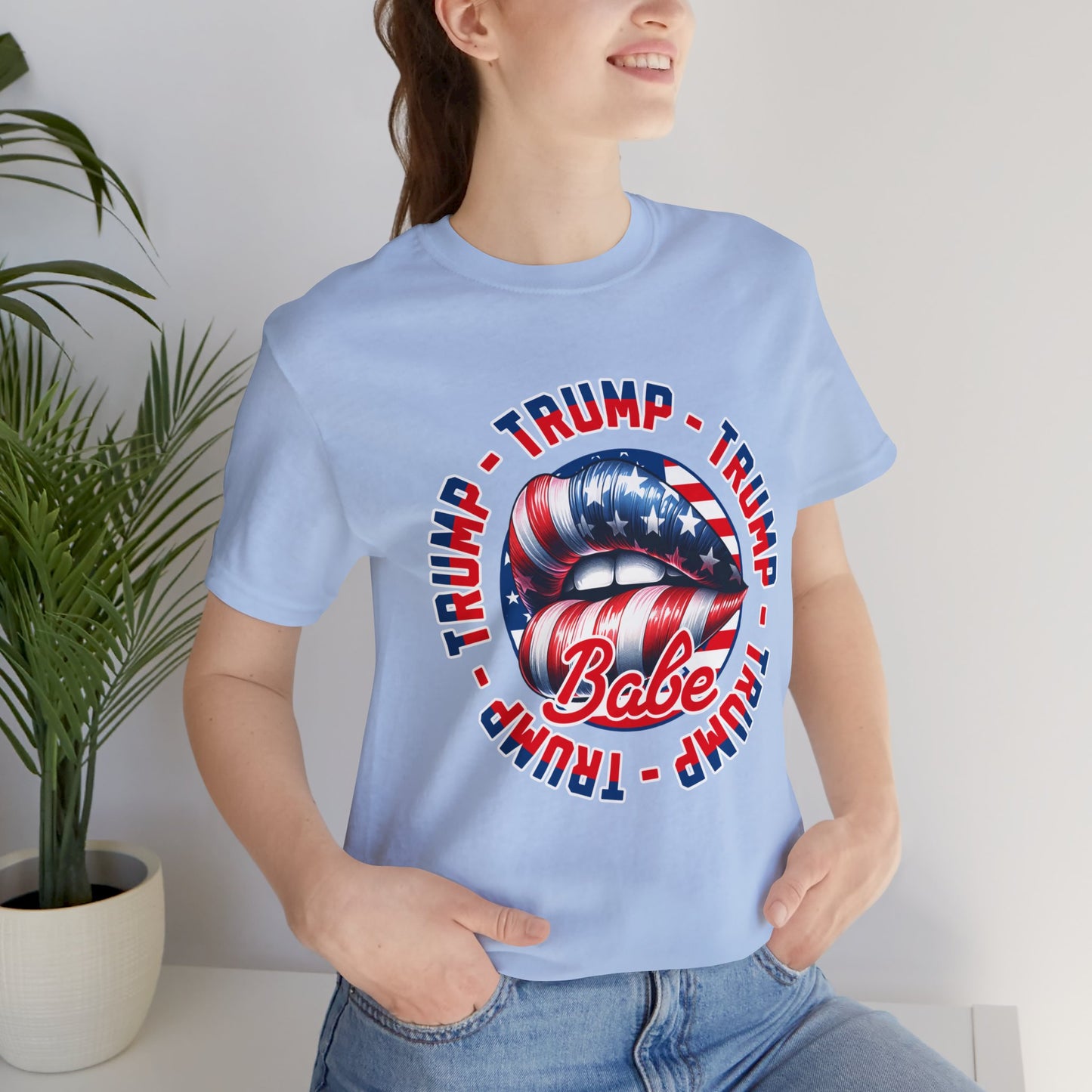 Trump Babe Unisex Jersey Short Sleeve Tee