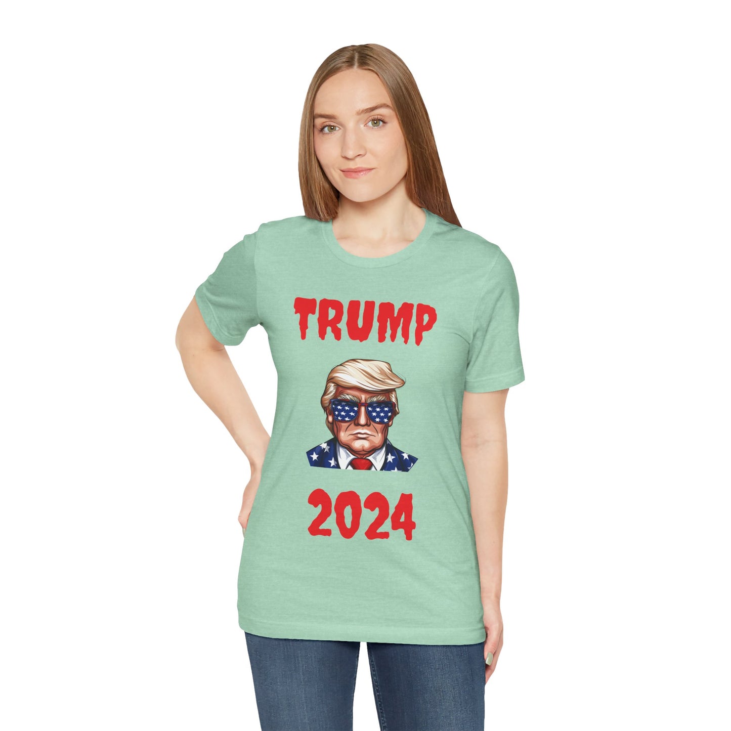 TRUMP 2024 Unisex Jersey Short Sleeve Tee