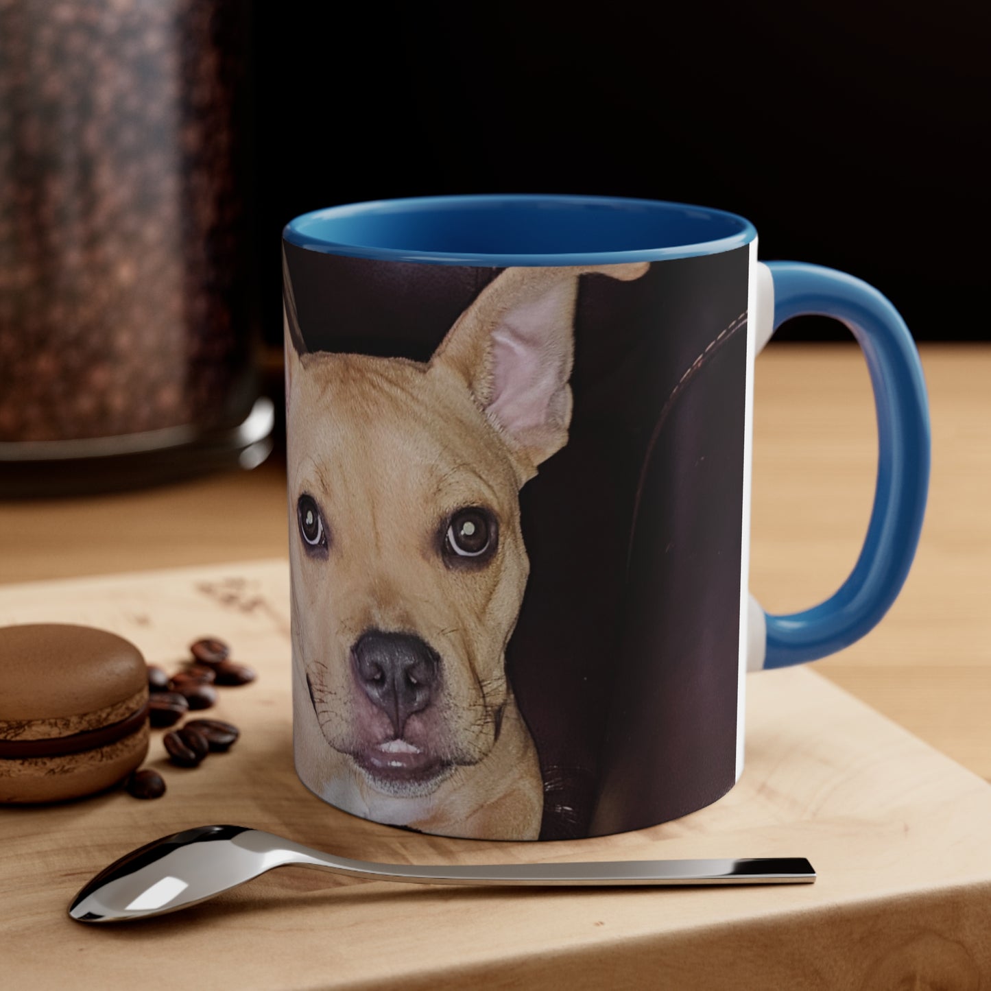 Cute Dog Accent Coffee Mug, 11oz