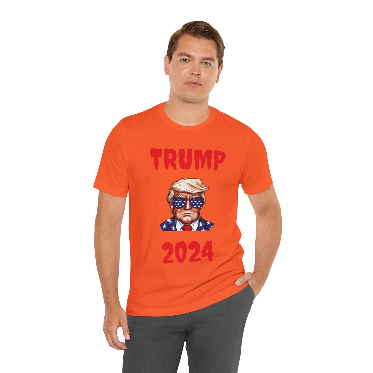 TRUMP 2024 Unisex Jersey Short Sleeve Tee