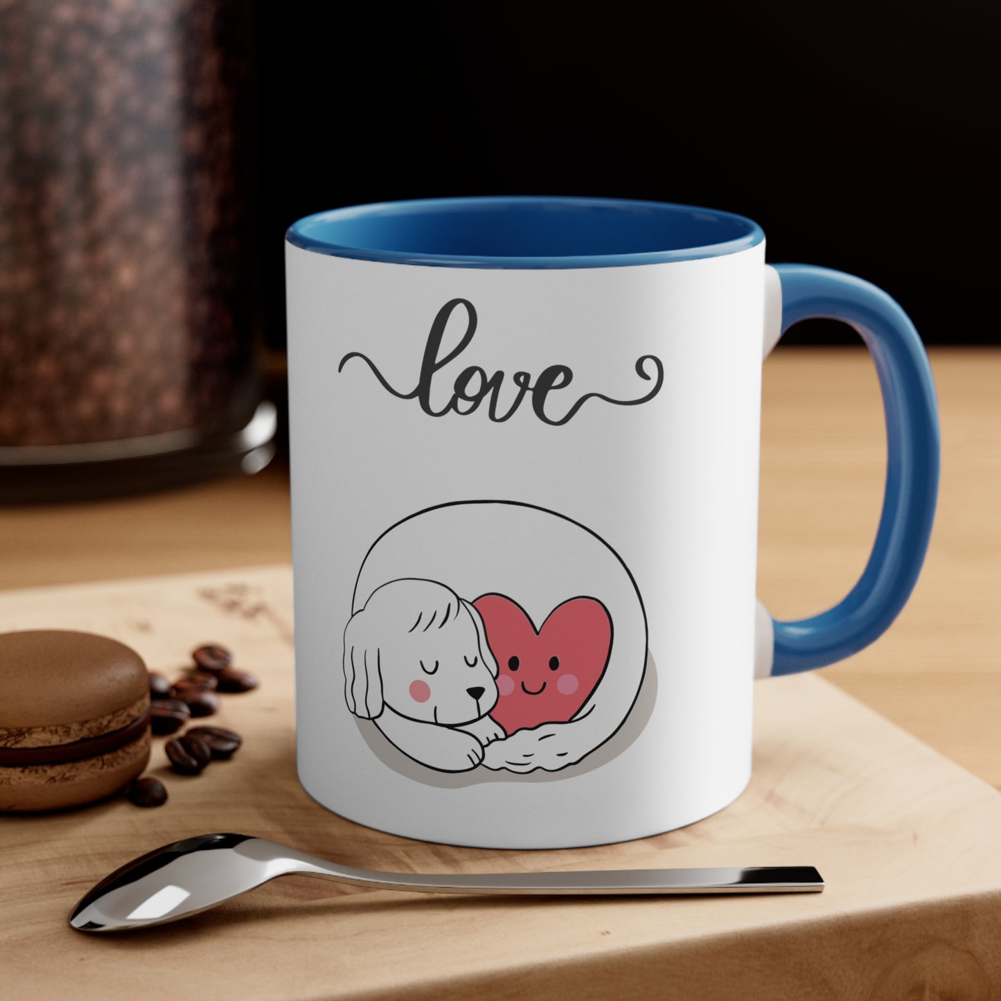 Love Accent Coffee Mug, 11oz