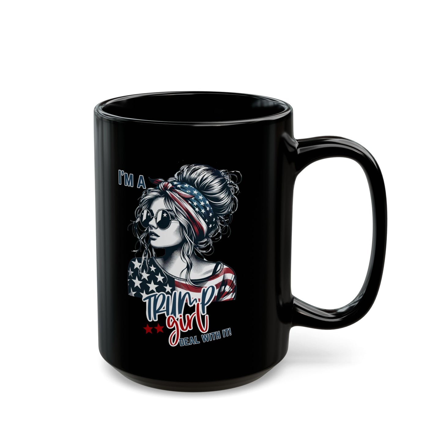 Trump Girl Black Mug (11oz, 15oz)