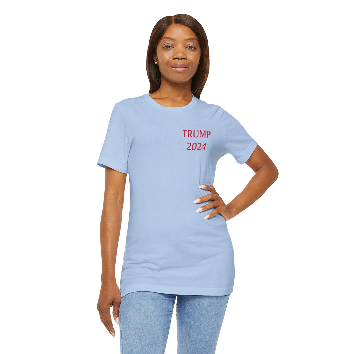 Freedom Is Not Free trump 2024 Unisex Jersey Short Sleeve Tee