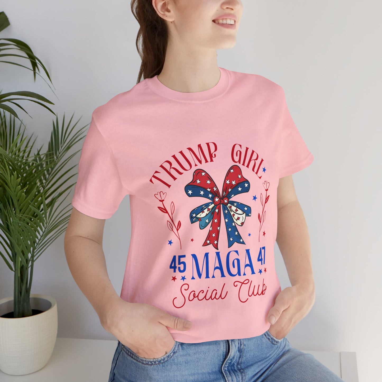 Trump Girl Mega Unisex Jersey Short Sleeve Tee