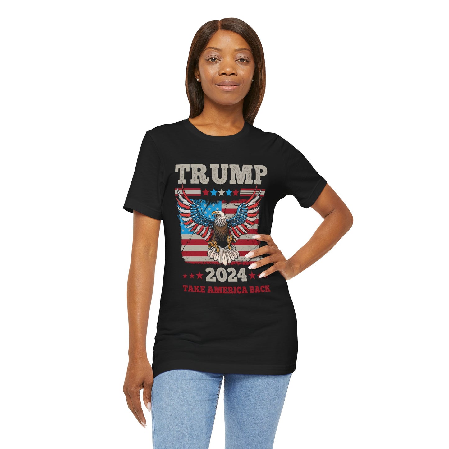 Trump 2024 Unisex Jersey Short Sleeve Tee