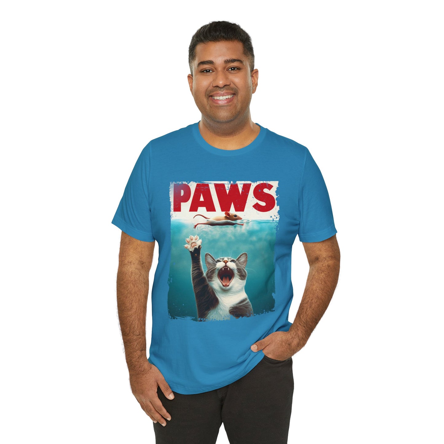 Paws Capture Beneath the Surface Unisex Jersey Short Sleeve Tee