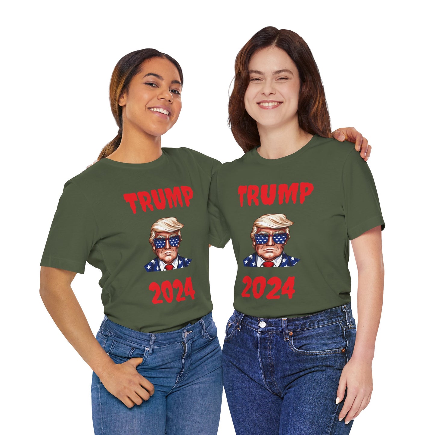 TRUMP 2024 Unisex Jersey Short Sleeve Tee