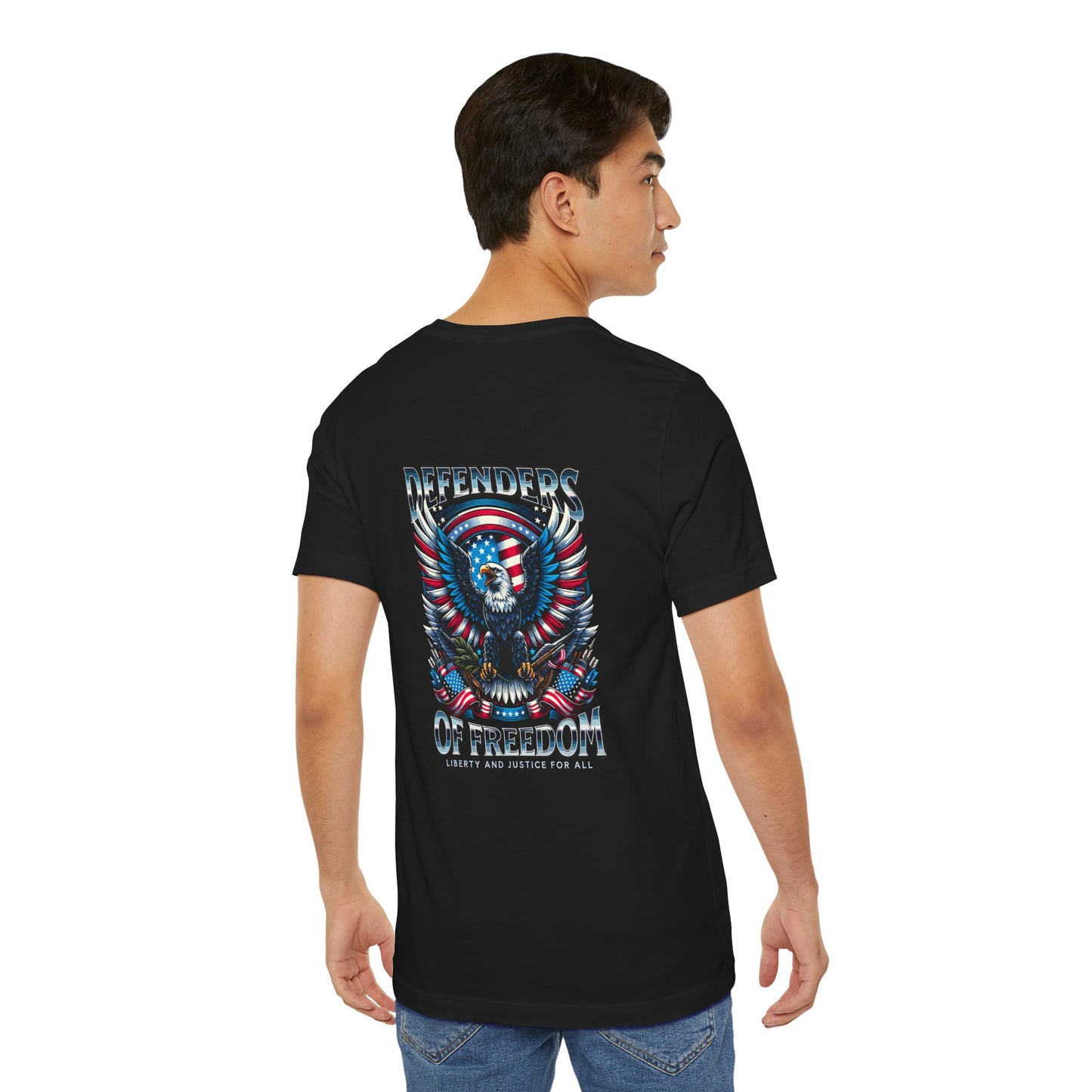 Defenders of Freedom Unisex Jersey Short Sleeve Tee