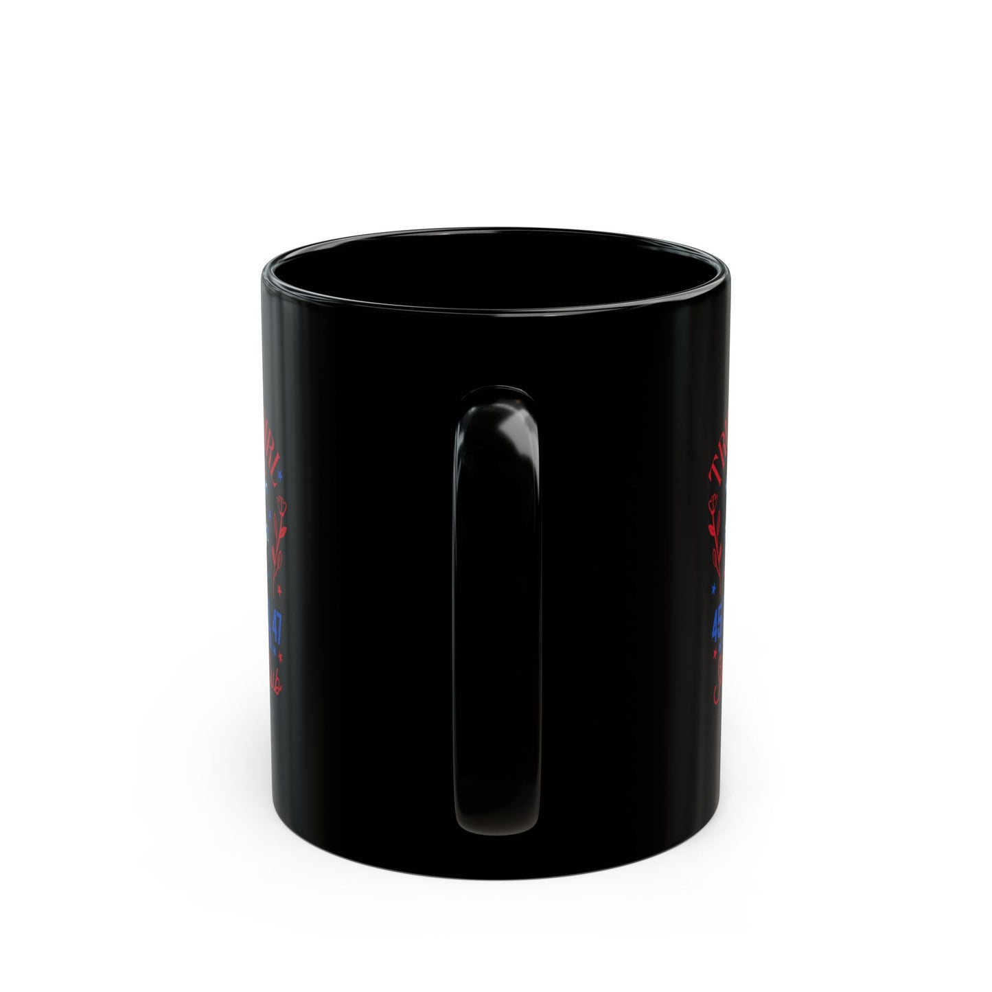 Trump Girl Mega Black Mug (11oz, 15oz)