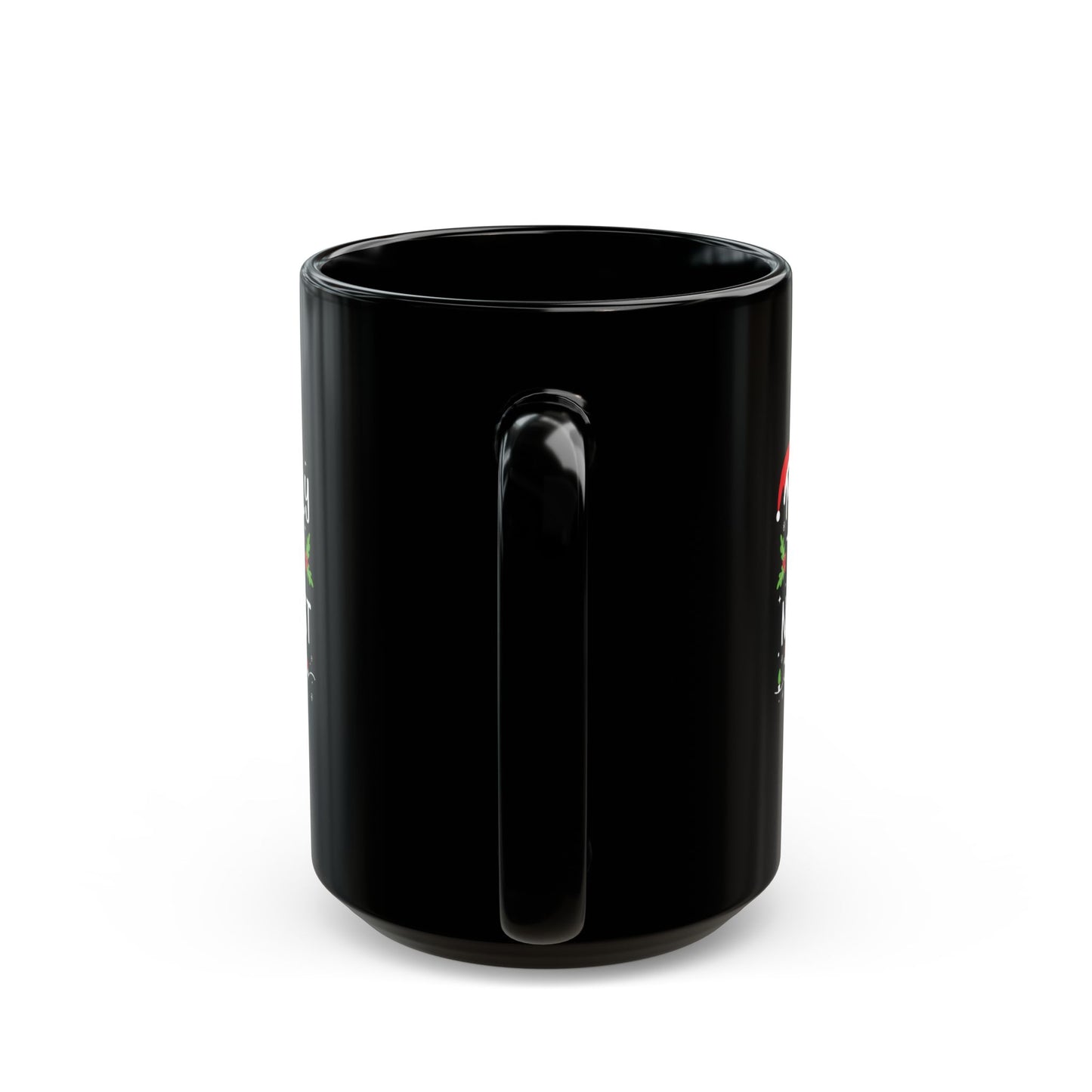 Funny Naughty list Black Mug (11oz, 15oz)