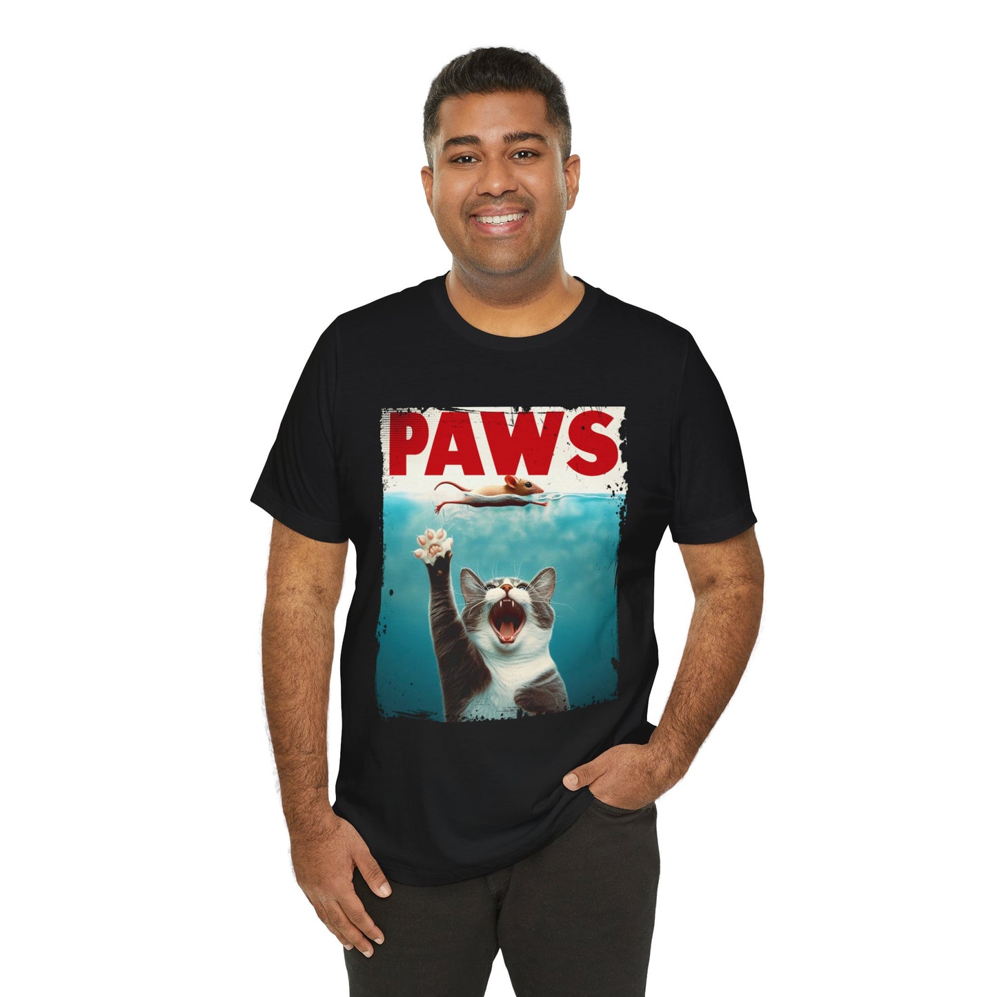 Paws Capture Beneath the Surface Unisex Jersey Short Sleeve Tee