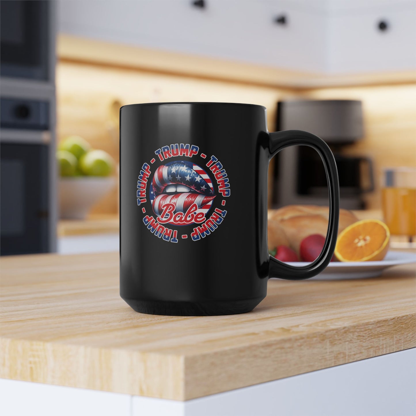 Trump Babe Black Mug (11oz, 15oz)