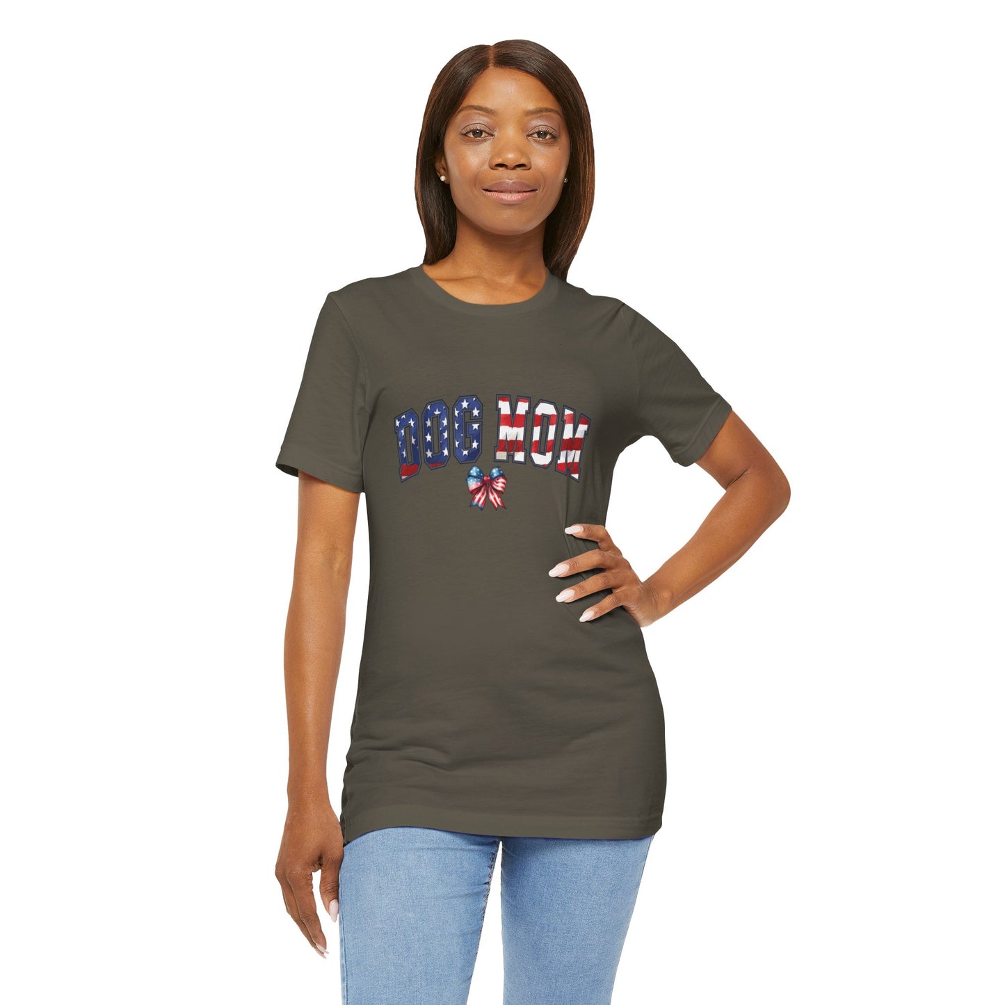 Womans Unisex Dog Mon Jersey Short Sleeve Tee