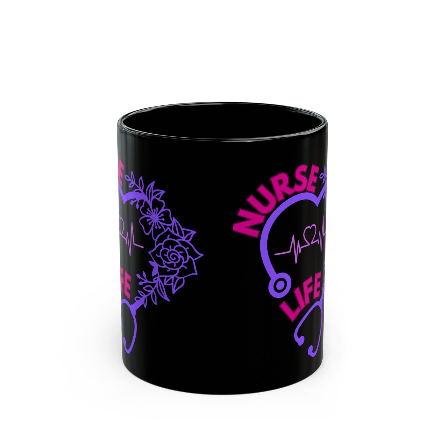 NURSE Black Mug (11oz, 15 oz)