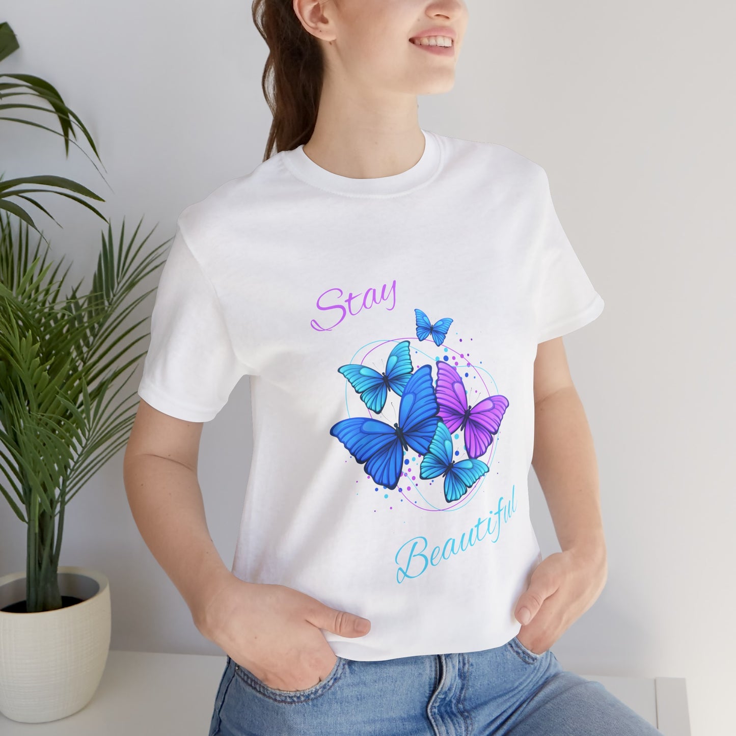 Stay Beautiful Unisex Jersey Short Sleeve Tee